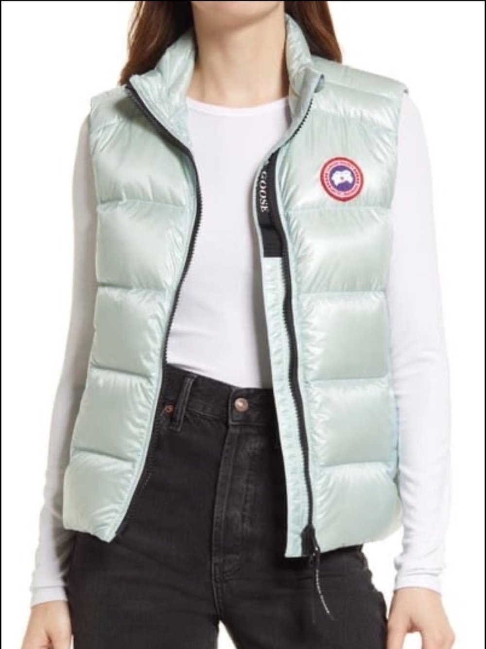 NWT Canada Goose Cypress Down Vest Meltwater size L